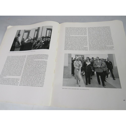 511 - A RARE FIRST LARGE FORMAT EDITION OF THE NAZI ART MAGAZINE DIE KUNST IM DRITTEN REICH, (THE ARTS IN ... 