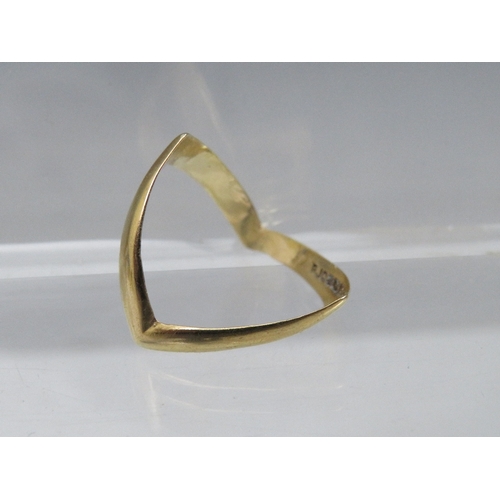 259 - TWO HALLMARKED 9CT GOLD DRESS RINGS, approximate combined weight 4.9 g, together with an unmarked ge... 