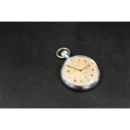 239 - A MILITARY POCKET WATCH BY RELTA