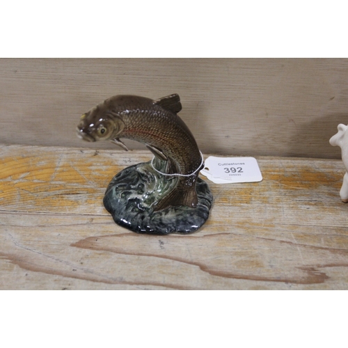 392 - A BESWICK TROUT - No.1390