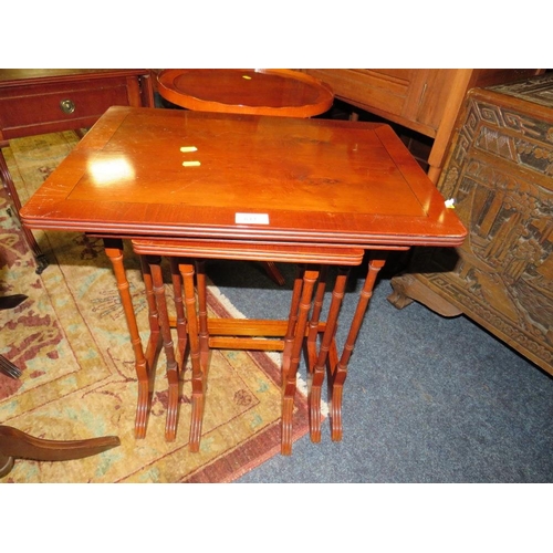 811 - FIVE ASSORTED REPRODUCTION OCCASIONAL TABLES (5)