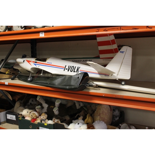 177 - A SELECTION OF RADIO CONTROLLED MODEL AIRCRAFT