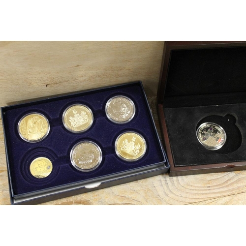 223 - A QUANTITY OF COLLECTABLE COINS