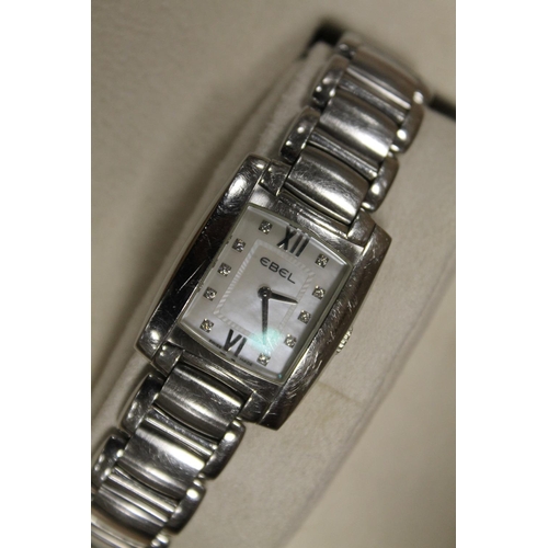 225 - A BOXED EBEL WRISTWATCH