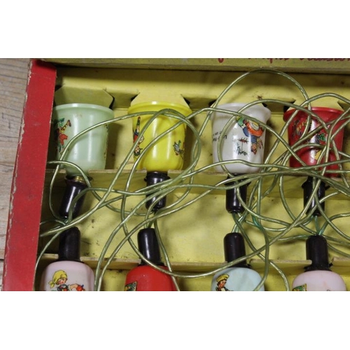 353 - A ORIGINAL BOXED SET OF PIFCO ELECTRIC 'NURSERY RHYME' FAIRY LIGHTS