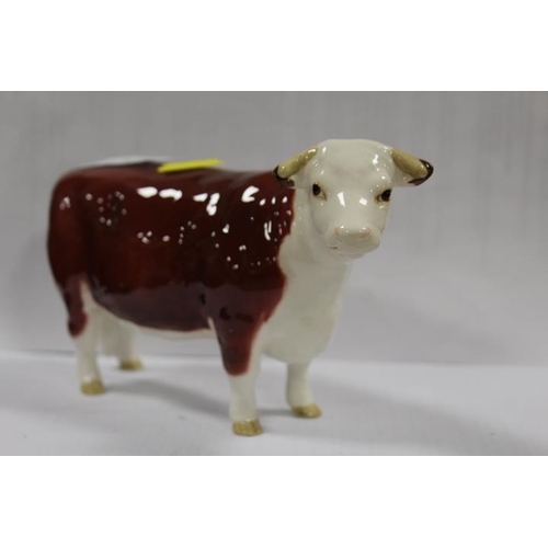 371 - A BESWICK HEREFORD COW