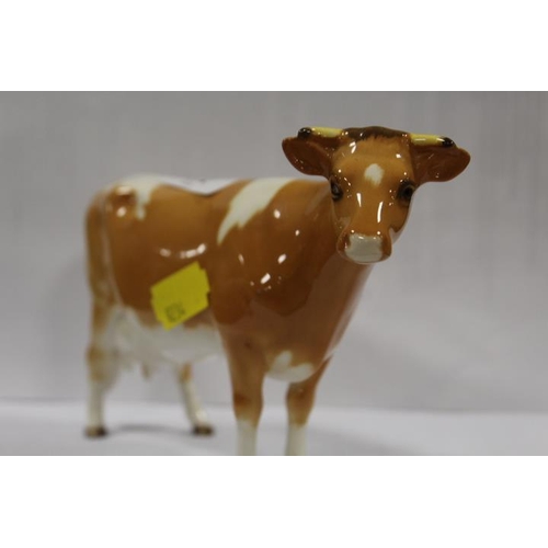 372 - A BESWICK GUERNSEY COW