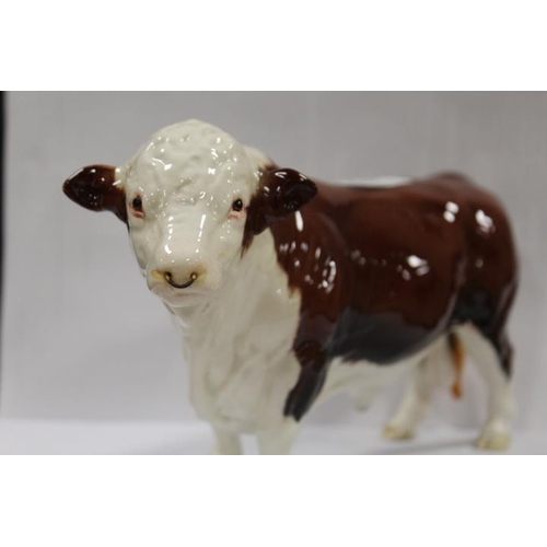 373 - A BESWICK HEREFORD BULL