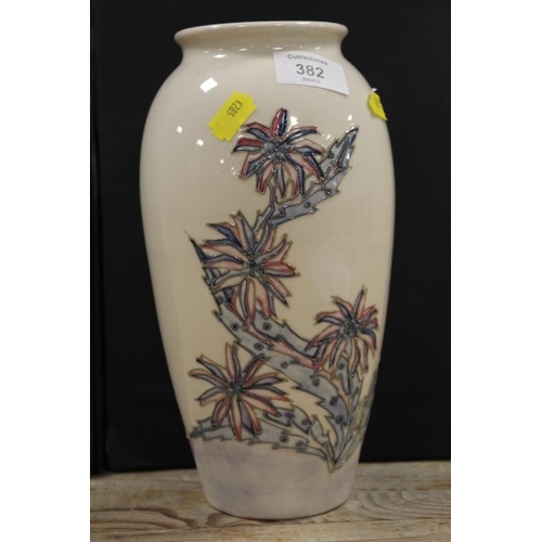 382 - A LARGE MOORCROFT VASE