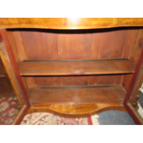 765 - A VICTORIAN WALNUT CHIFFONIER BASE WITH LATER TOP W-120 CM S/D