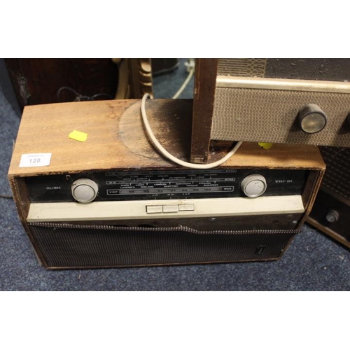 FIVE VINTAGE RADIOS ALL A/F SPARES / REPAIRS