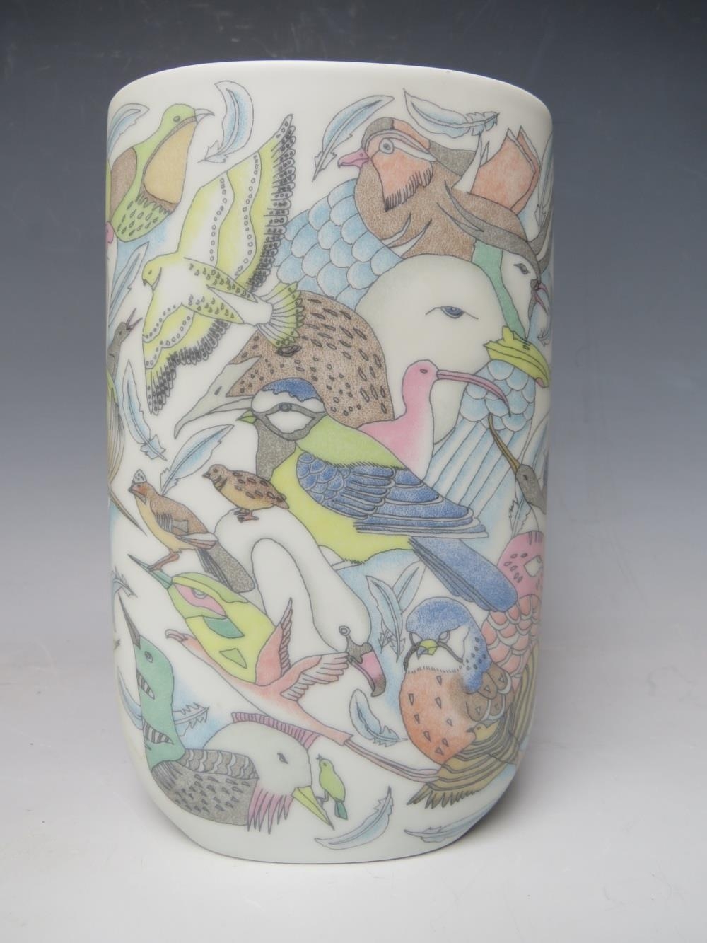 Rosenthal 陶器容器 鳥の絵柄 18　スタジオライン Rosenthal 陶器容器 鳥の絵柄 18 スタジオライン