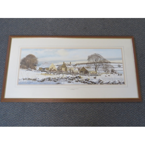 74 - ALAN INGHAM (b.1920). 'Carey's Farm, Teddington, Gloucestershire', see verso, signed lower left, wat... 