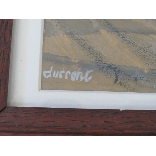 82 - ROY TURNER DURRANT (1925-1998) Saxthorpe Norfolk, signed lower left, watercolour, oak framed and gla... 