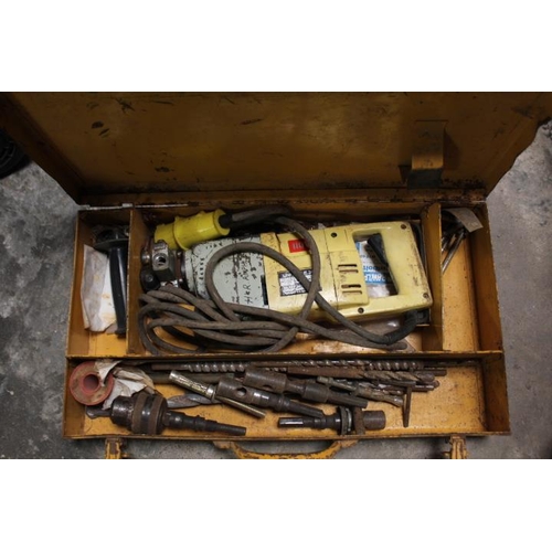 517 - FIVE VARIOUS ELECTRICAL POWER TOOLS WITH CASES