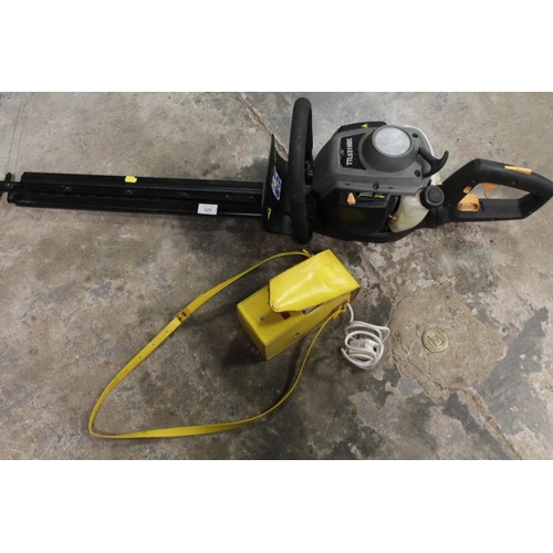 520 - A TITAN TTL531 HDE PETROL HEDGE CUTTER WITH A CASED LOOP TESTER