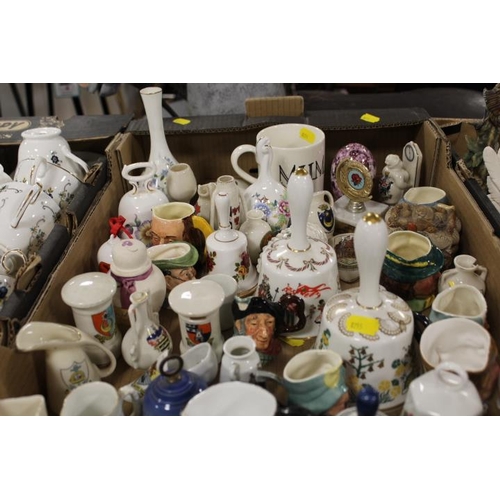 88 - TWO TRAYS OF ASSORTED CERAMICS COMPRISING A TRAY OF DUCHESS TEAWARE AND AN ASSORTED TRAY INCLUDING A... 