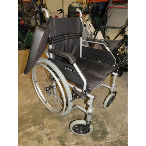 530 - A CARE CO FOLDABLE WHEELCHAIR