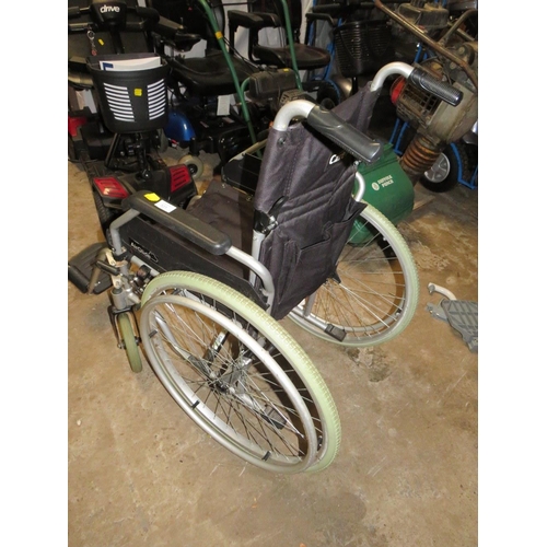 531 - A CARE CO FOLDABLE WHEELCHAIR