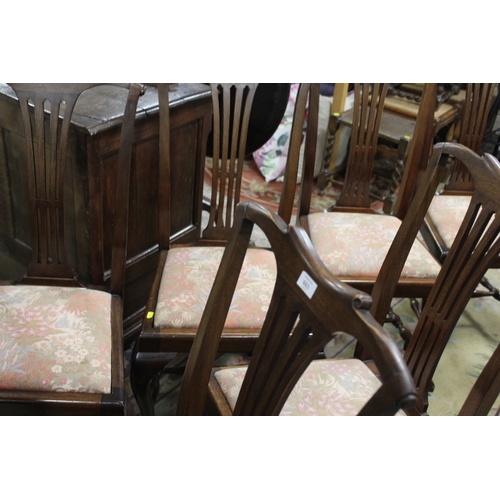 663 - SIX EARLY 20TH CENTURY CHAIRS