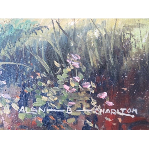 115 - ALAN BEGNALL CHARLTON (1913-1981). Lakeland scene' 'Ullswater from AIRA force road', see verso, sign... 