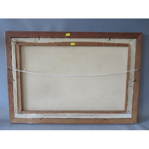 116 - ALAN BENGALL CHARLTON (1913-1981). Lakeland scene 'Grange in Borrowdale', see verso, signed lower ri... 