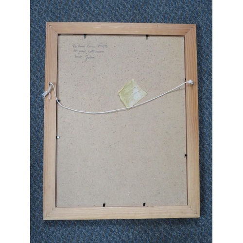 83 - F.P. ?; An illustration of a toucan feeding its young, signed with monogram and dated 1933 lower lef... 