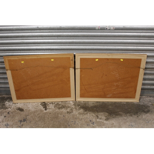 86 - LOUIS VAN STAATEN (XIX-XX). Dutch school, a pair of Dutch river scenes with towns, figures and boats... 