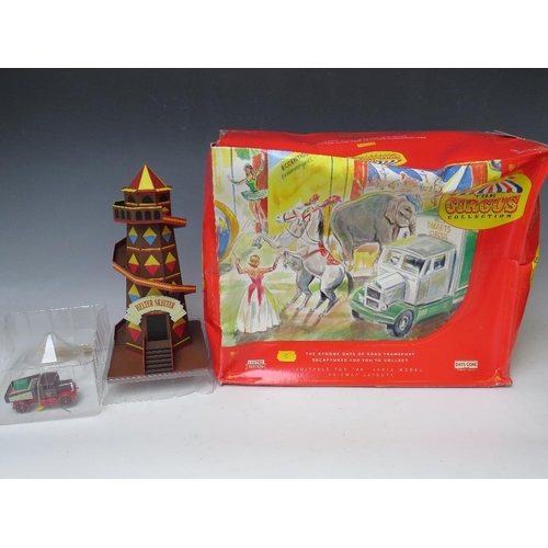 110 - BOXED LLEDO CIRCUS COLLECTION AEC MAMMOTH BALLAST BOX, with generator load and Billy Smarts big top ... 