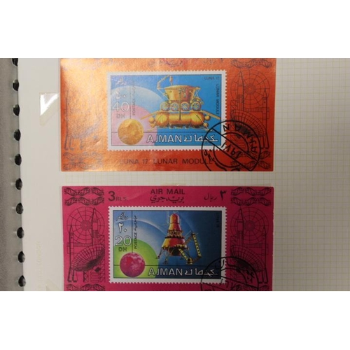 177 - STAMP COLLECTION - WORLD RANGE IN LARGE FILLED ALBUMS - AT FIRST GLANCE THIS IS A MODERN CTO LOT, CA... 