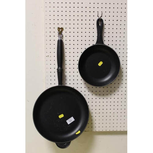 263 - TWO LE CRUESET PANS