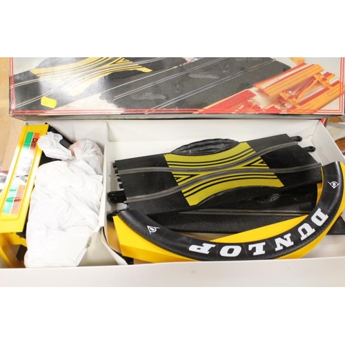 140 - A BOXED SCALEXTRIC SUPER SALOONS TOGETHER WITH A BOXED ACCESSORIES SET  BOTH UNCHECKED