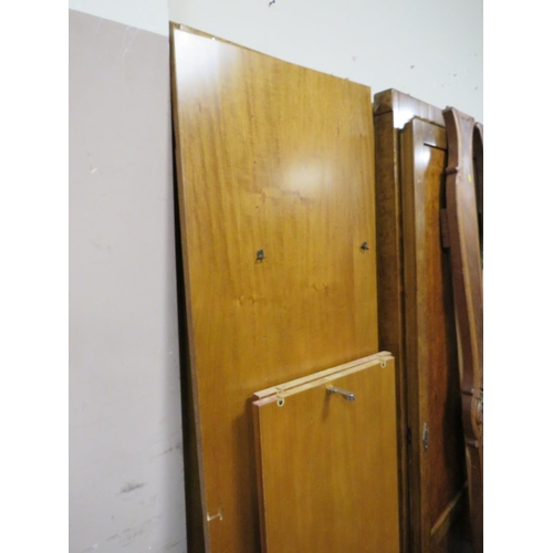 815 - A LARGE MODERN FLATPACK TRIPLE WARDROBE