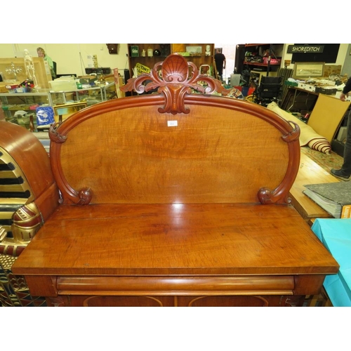 862 - A MID VICTORIAN MAHOGANY CHIFFONIER