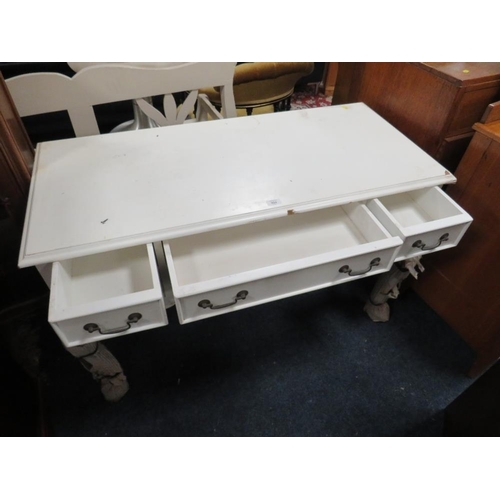 924 - A WHITE DRESSING TABLE A/F