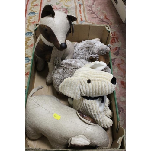 95 - A BOX OF ANIMAL FIGURE DOOR STOPS