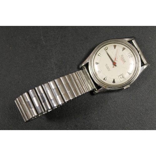 292 - A VINTAGE TONE 25 JEWELS AUTOMATIC GENTS WRISTWATCH