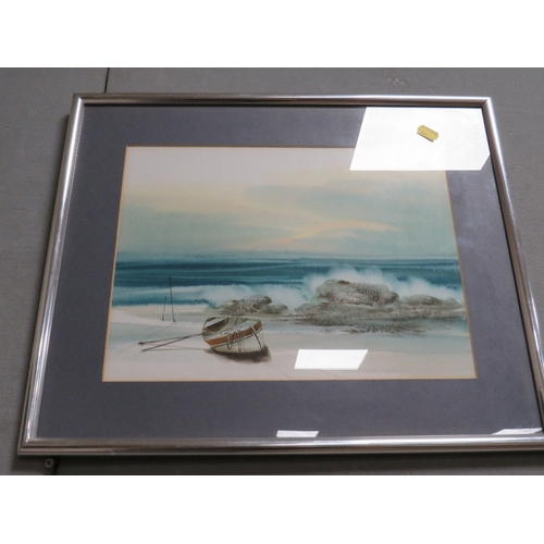 15 - A SELECTION OF FRAMED AND GLAZED WATERCOLOURS ETC (4)