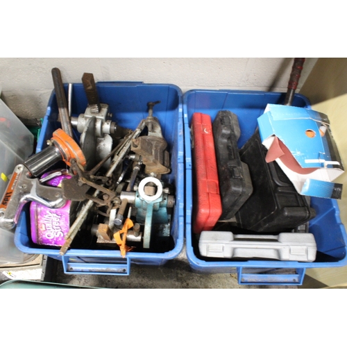 640 - A LARGE SELECTION OF HANDTOOLS BOXED AND LOOSE ETC