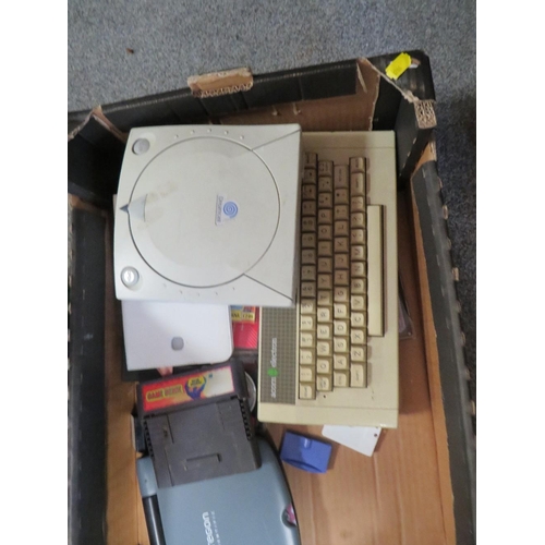 132 - A QUANTITY OF COMPUTERS SYSTEMS, GAMES AND ACCESSORIES (UNCHECKED)