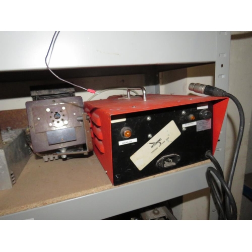 625 - A LARGE SELECTION OF VINTAGE POWER SUPPLIES AND A UPS UNIT