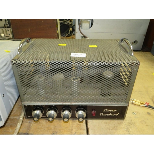 645 - A KW1000 LINEAR AMPLIFIER AND A LINEAR CONCHORD VALVE AMPLIFIER (2)