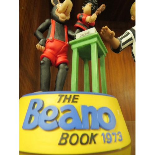 201 - A ROBERT HARROP LIMITED EDITION THE BEANO DANDY COLLECTION FIGURE THE BEANO BOOK FRONT COVER 1973 FI... 