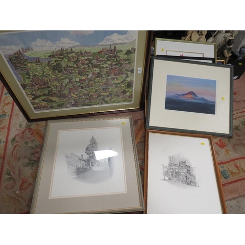 36 - A QUANTITY OF ASSORTED PRINTS TO INCLUDE SAMANTHA BARNES 'PARTY ANIMALS' (7)