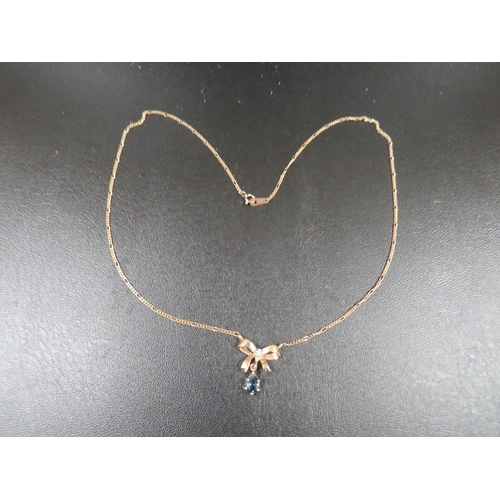 326 - A 9CT GOLD NECKLACE