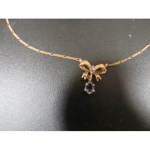 326 - A 9CT GOLD NECKLACE