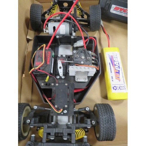 133 - A BYCMO TWO CHANNEL RADIO CONTROLLED SUBARU CAR (UNTESTED)