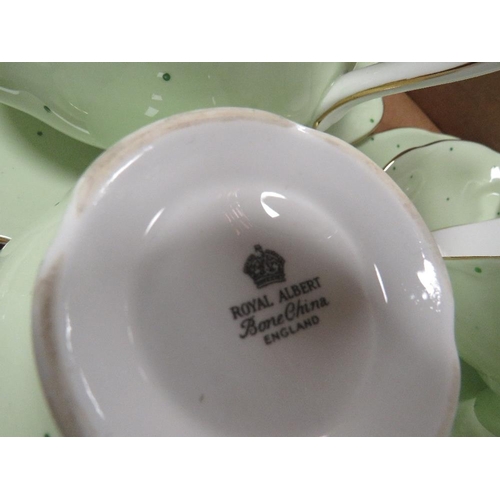 82 - A ROYAL ALBERT POLKA DOT TEASET