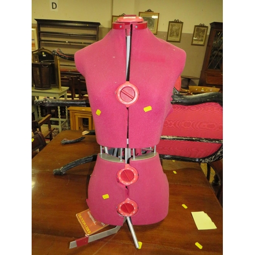 835 - A VINTAGE DRESSMAKERS DUMMY