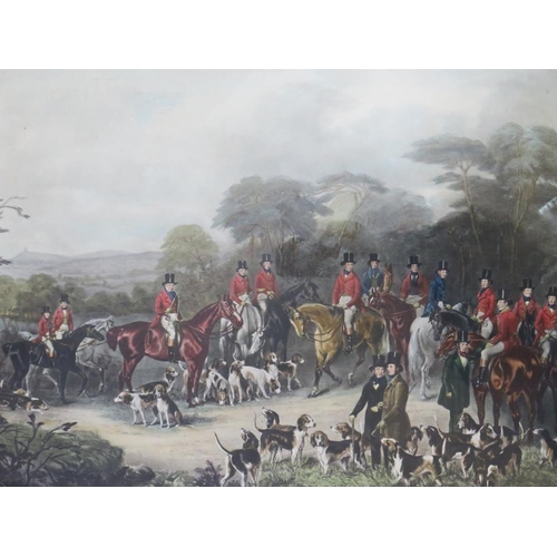 1 - AFTER C. AGAR - THE BURY HUNT, and after F.Grant - The Meeting of Her Majesty's Stag Hounds on Ascot... 